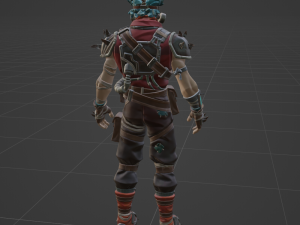 Ruckus Default - Fortnite 3D Model