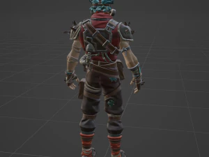 Ruckus Default - Fortnite 3D Model