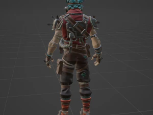 Ruckus Default - Fortnite 3D Model