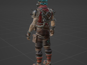 Ruckus Default - Fortnite 3D Model