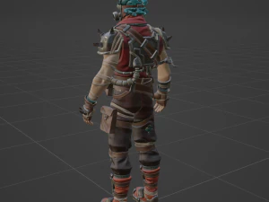 Ruckus Default - Fortnite 3D Model