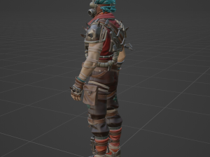 Ruckus Default - Fortnite 3D Model
