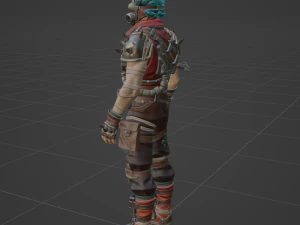 Ruckus Default - Fortnite 3D Model