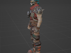 Ruckus Default - Fortnite 3D Model
