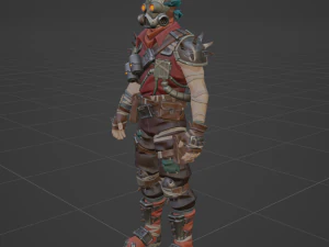 Ruckus Default - Fortnite 3D Model