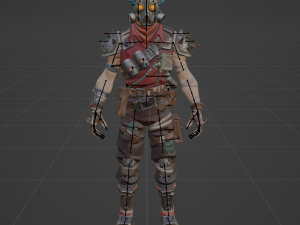 Ruckus Default - Fortnite 3D Model