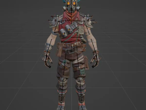 Ruckus Default - Fortnite 3D Model