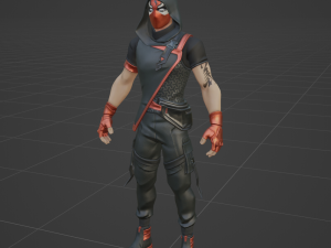Seeker - Fortnite 3D 모델