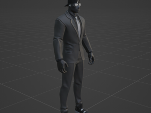 Shadow Beach Brawler - Fortnite 3D Модель