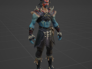 Shaman - Fortnite 3D Модель