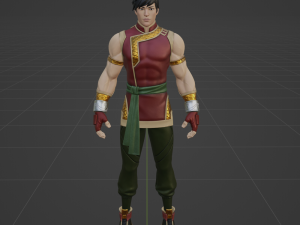 Shang Chi - Fortnite 3D मॉडल