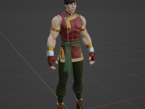 Shang Chi - Fortnite 3D मॉडल