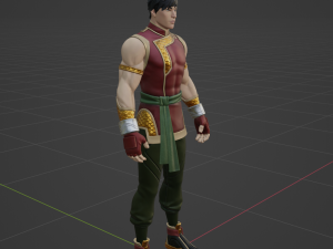 Shang Chi - Fortnite 3D मॉडल