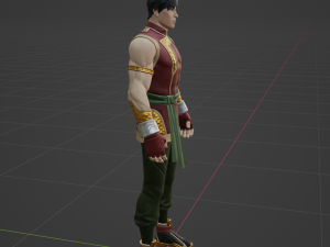 Shang Chi - Fortnite 3D मॉडल