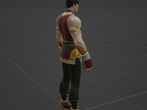 Shang Chi - Fortnite 3D मॉडल