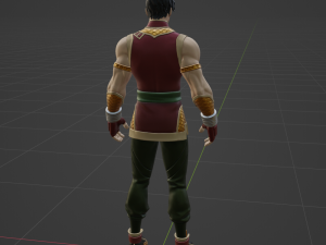 Shang Chi - Fortnite 3D मॉडल