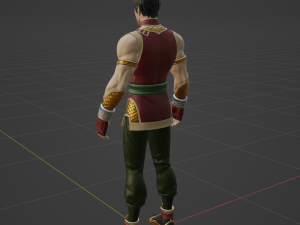 Shang Chi - Fortnite 3D मॉडल
