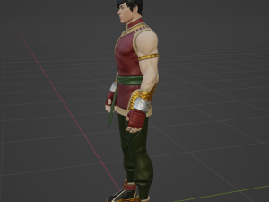 Shang Chi - Fortnite 3D मॉडल
