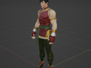 Shang Chi - Fortnite 3D मॉडल
