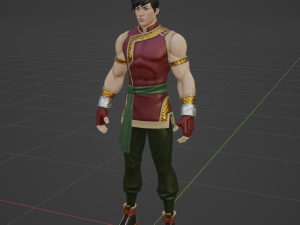 Shang Chi - Fortnite 3D मॉडल