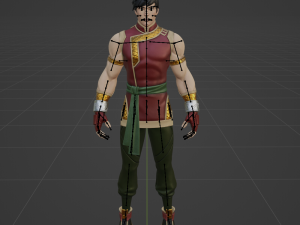 Shang Chi - Fortnite 3D मॉडल