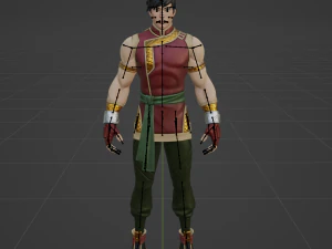 Shang Chi - Fortnite 3D Model