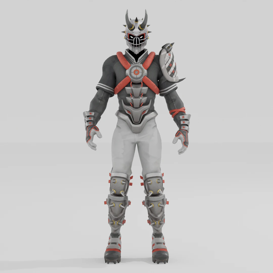 Showdown - Fortnite 3D Model .c4d .max .obj .3ds .fbx .stl .blend 