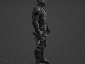Snake Eyes - Fortnite Model 3D
