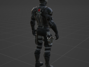 Snake Eyes - Fortnite Model 3D