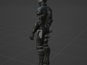 Snake Eyes - Fortnite Model 3D