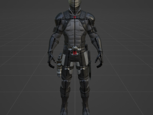 Snake Eyes - Fortnite Model 3D