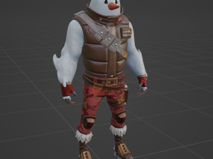 Snowmando - Fortnite Model 3D