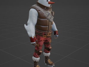 Snowmando - Fortnite Model 3D