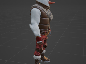 Snowmando - Fortnite Model 3D