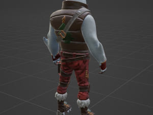 Snowmando - Fortnite Model 3D