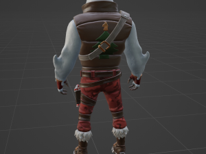 Snowmando - Fortnite Model 3D