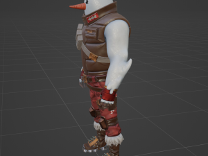 Snowmando - Fortnite Model 3D
