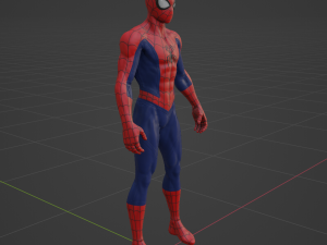 Spiderman - Fortnite Model 3D