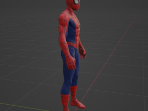 Spiderman - Fortnite Model 3D
