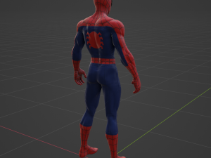 Spiderman - Fortnite Model 3D