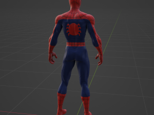 Spiderman - Fortnite Model 3D