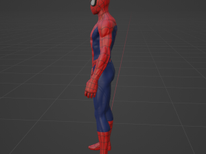 Spiderman - Fortnite Model 3D