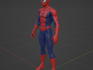 Spiderman - Fortnite Model 3D