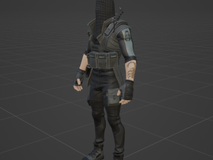 Stingray - Fortnite 3D 模型