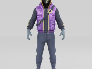 Street striker - Fortnite 3D Model