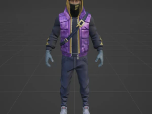 Street striker - Fortnite 3D Model