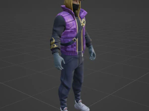 Street striker - Fortnite 3D Model