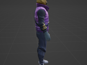 Street striker - Fortnite Modelo 3D