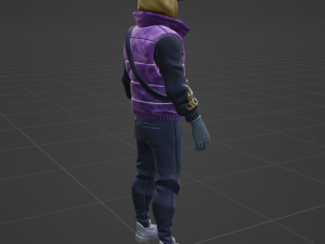 Street striker - Fortnite Modelo 3D