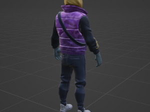 Street striker - Fortnite Modelo 3D